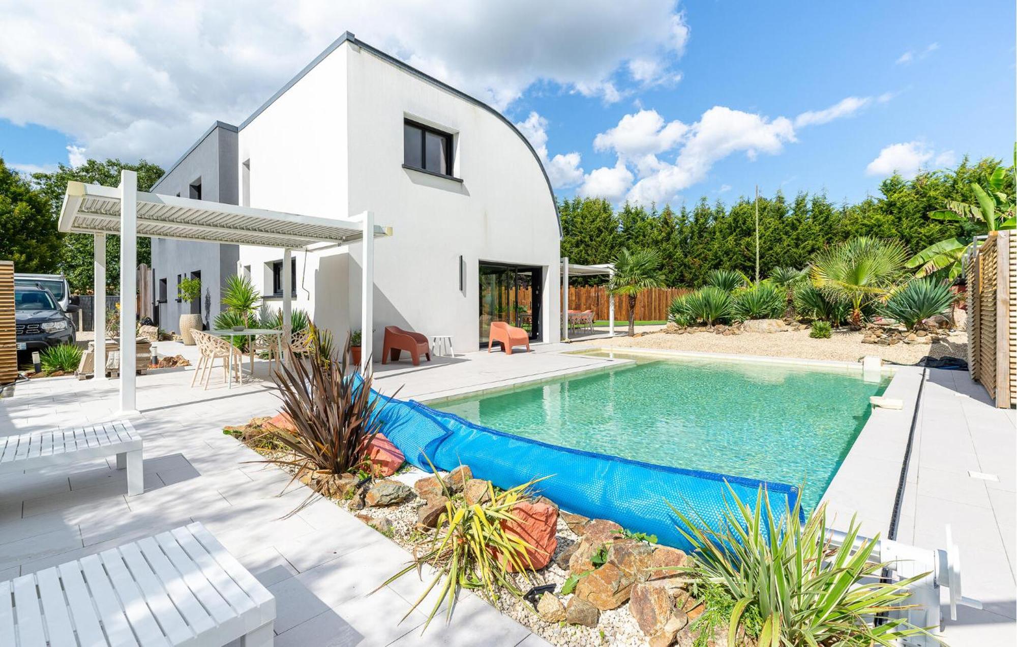 Modern Villa With Private Pool Saint-Aignan-Grand-Lieu Exterior foto